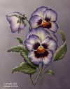 Violet Pansies